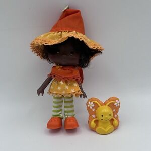 Vintage Strawberry Shortcake ORANGE BLOSSOM Doll with PET Marmalade 1981